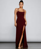 Jaelynn Formal Open Back A-Line Dress