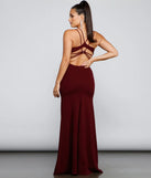Jaelynn Formal Open Back A-Line Dress