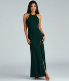 Presley Formal Halter A-Line Dress