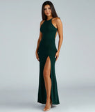 Presley Formal Halter A-Line Dress