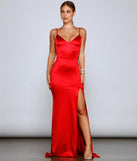 Karasi Formal High Slit Mermaid Dress