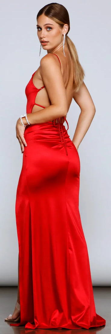 Karasi Formal High Slit Mermaid Dress