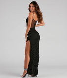 Danny Formal Corset Mesh Long Dress
