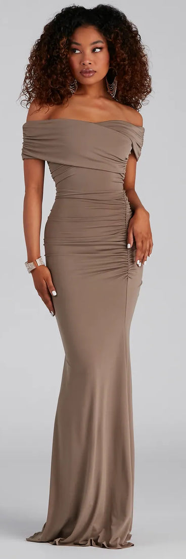 Layne Off-The-Shoulder Mermaid Formal Dress