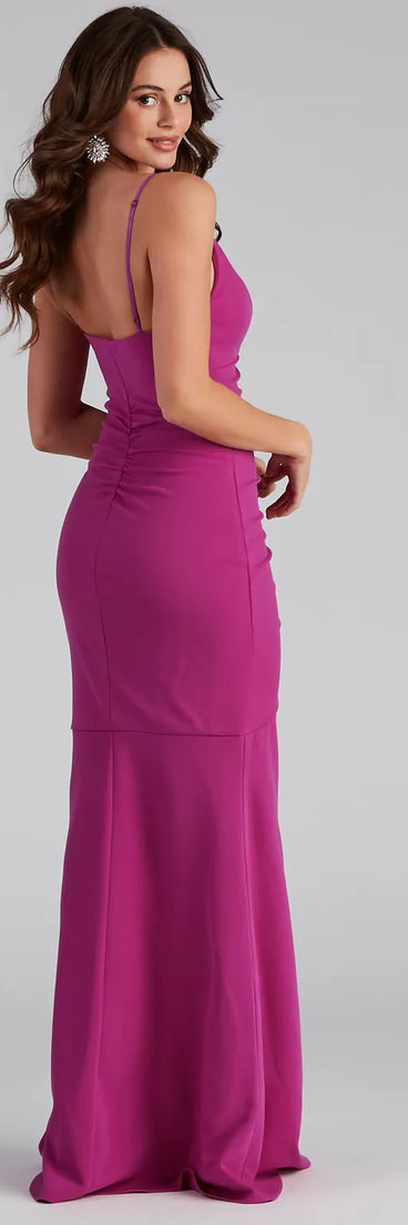 Bianca Ruched Mermaid Formal Dress