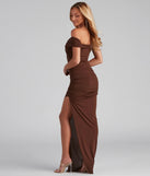 Catalina Twist Front Maxi Formal Dress