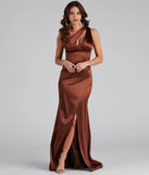 Brenda One-Shoulder Formal Dress