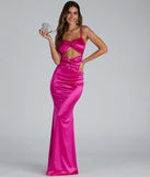 Melanie Sleeveless Cutout Mermaid Dress