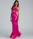 Melanie Sleeveless Cutout Mermaid Dress