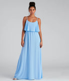 Mailyn Chiffon Ruffled Formal Dress