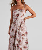 Rue Formal Floral Wrap Dress