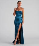 Maisie Satin Corset Mermaid Formal Dress