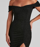 Whether it's the color or silhouette of the Meryl Formal Glitter Long Dress, this black bridesmaid dress is a gorgeous pick for a maid-of-honor or to create a bridal party look ready to celebrate!