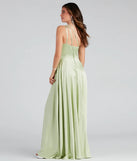 Dorothy Formal Satin A-Line Dress