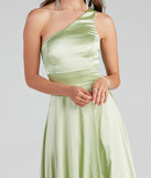 Dorothy Formal Satin A-Line Dress