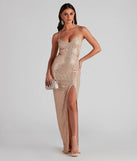 Annie Formal Sequin Long Dress