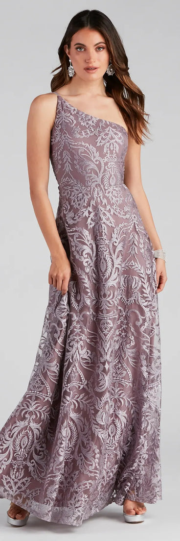 Korrie Formal Embroidered Ball Gown