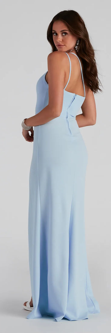 Caroline One-Shoulder Formal Dress