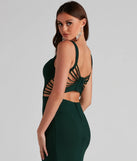 Whether it's the color or silhouette of the Clarissa Cutout Detail Mermaid Dress, this hunter bridesmaid dress is a gorgeous pick for a maid-of-honor or to create a bridal party look ready to celebrate!