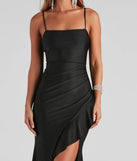 Clarisse Formal Side Ruffled Dress
