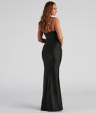 Kensie Formal Surplice V-Neck Dress