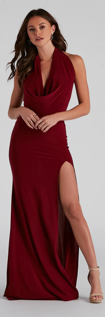 Holly Long Sleeve Formal Dress