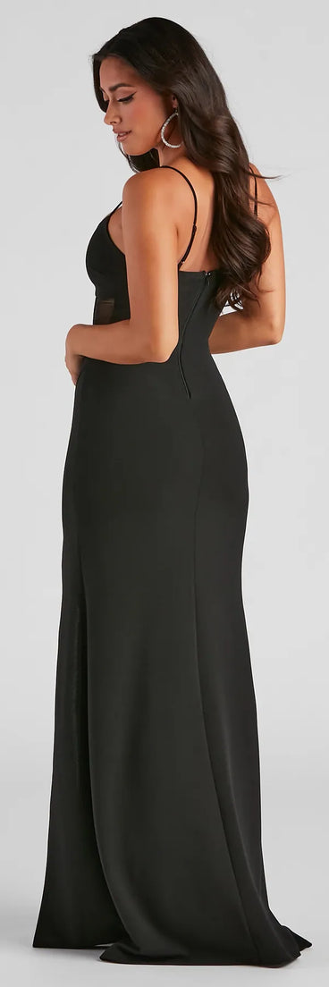 Christy Formal Corset Long Dress