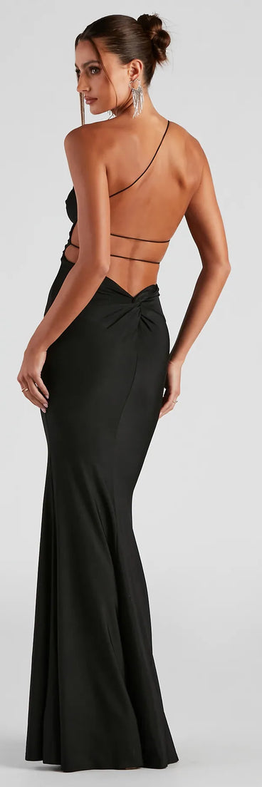 Brie Formal One-Shoulder Mermaid Dress