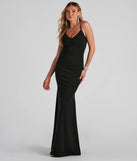 Austin Formal Crepe Mermaid Dress