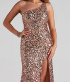 Lauren Formal Sequin Ombre Dress