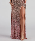 Lauren Formal Sequin Ombre Dress