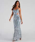 Alice Sequin Mermaid Formal Dress