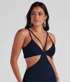 Annah Formal Crepe Long Dress