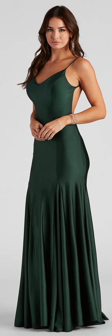 Mika Formal Sleeveless Mermaid Dress