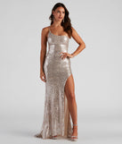 Becka Formal Sequin Long Dress