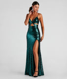 Selene Formal Sequin A-Line Dress