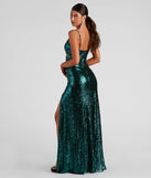 Selene Formal Sequin A-Line Dress