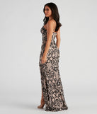 The JoJo Sequin Bustier Formal Dress is a show-stopping black prom dress, offering a sleek, slimming silhouette that enhances your natural beauty for an unforgettable night.