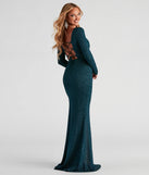 Kristen Formal Glitter Lace-Up Dress
