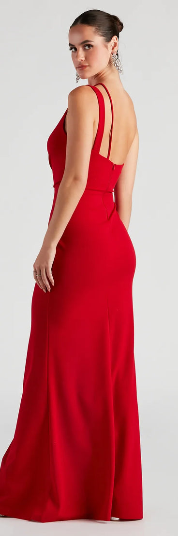 Alaina Asymmetric One-Shoulder Mermaid Dress