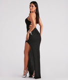 Revamp your 2025 wardrobe with this chic addition, the Gloria Formal Glitter Long Dress in black, perfect for elevating your style in the new year.