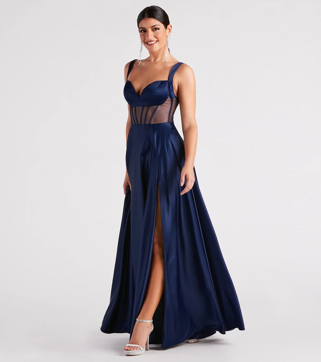 Satin Corset Dress