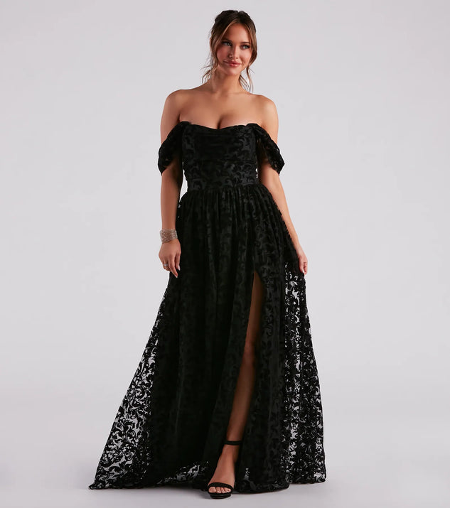スーツ・フォーマル・ドレス acka velour long dress Amazon.com: Adrianna Papell Women's Velvet Tuxedo Gown