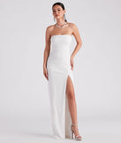 Whittney Formal Crepe A-Line Dress