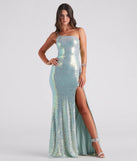 Layla Sequin One-Shoulder Formal Dress