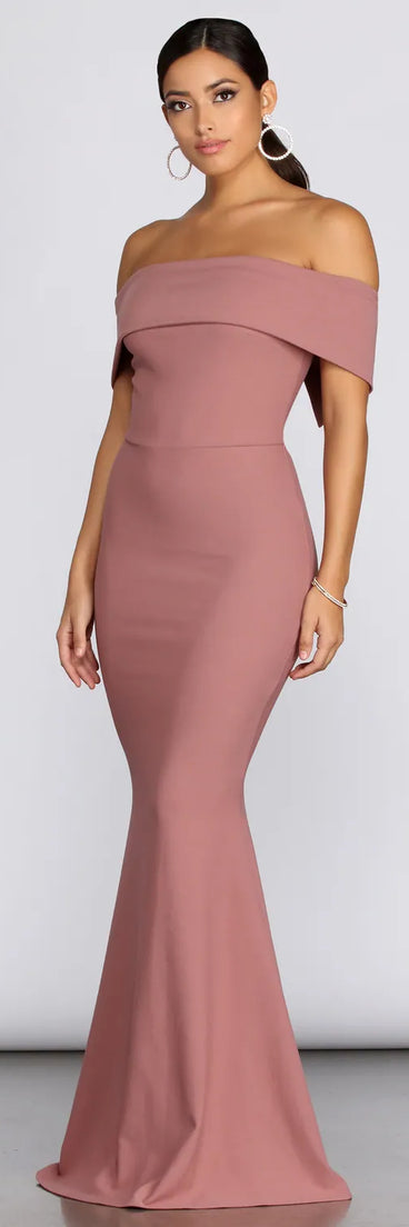 Maddison Sleeveless Mermaid Dress