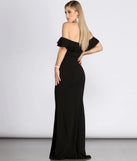 Lindsay Double Ruffle Formal Dress