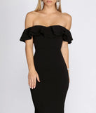Lindsay Double Ruffle Formal Dress