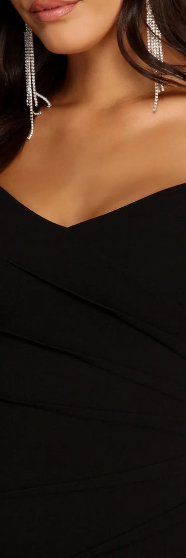 Tessa Off The Shoulder Ruched Dress