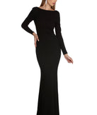 Kyleigh Formal Open Back Glitter Dress